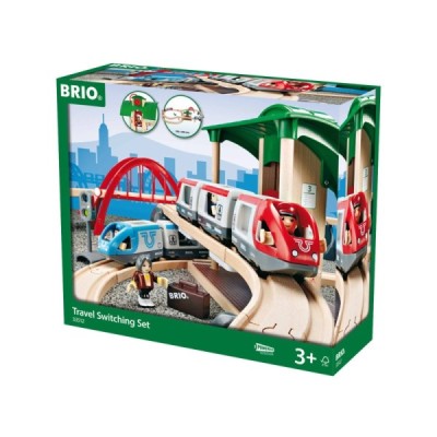 Set ferrovia con scambio